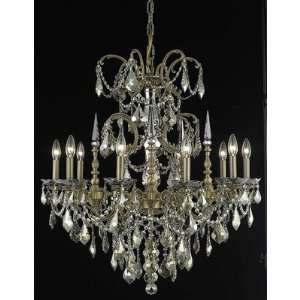  Elegant Lighting 9710D30FG/RC chandelier