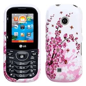 SnapOn Phone Cover Case for LG COSMOS II 2 VN251 Flower  