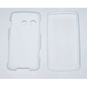 White Hard case cover for LG Banter Touch 510/Rumour Touch 