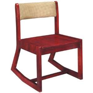   , Two Position Rocking Armless Wood Chair 