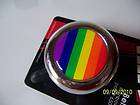 bicycle bell chrome with rainbow nirve new 
