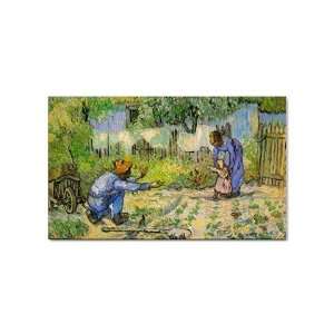  First Steps By Vincent Van Gogh Sticker 