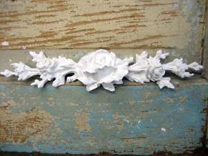 Shabby N Chic ROSE CENTER * Cottage Furniture Appliques  