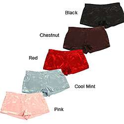 Mystic Clothing Womens Satin Boxer Shorts (Pack of 5)  