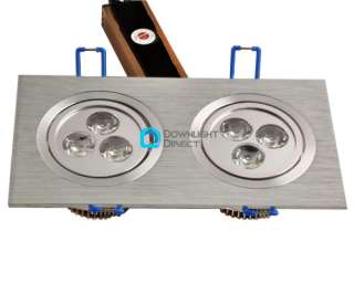   Recessed Fixture Ceiling Cabinet down Light Warm White 2x3W 85 265V