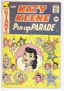 Katy Keene Pin Up Parade #9 Archie 1959 FN   