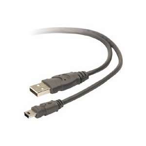 Belkin Components  USB Mini B Cables, 6 Cord, 5 Pin, Gray    Sold 