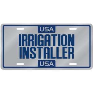  New  Usa Irrigation Installer  License Plate Occupations 