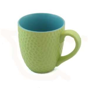  Oggi Green Hammered Mug