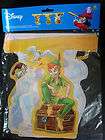 NEW 8 CAPTAIN HOOK PETER PAN INVITATIONS WITH ENVELOPES VINTAGE 1991