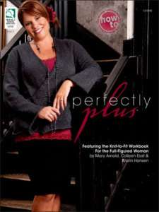 Perfectly Plus Size Knitting Knit Sweater Patterns Book Large Extra 