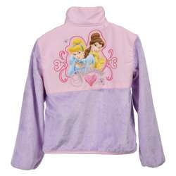 Disney Girls Princess Fleece Jacket  