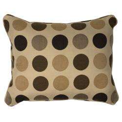 Mojito Coffee Bean Corded Outdoor Pillows with Sunbrella Fabric (Set 