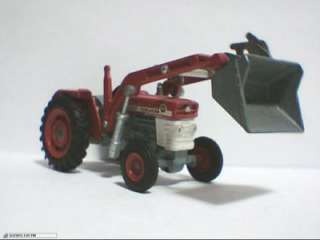 Corgi Toys Massey Ferguson 165 c/w bucket loader  