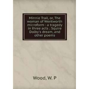  Minnie Trail, or, The woman of Wentworth microform  a 