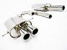 97 01 AUDI A4 B5 QUATTRO 2.8L OBX CATBACK EXHAUST SYSTEM STAINLESS