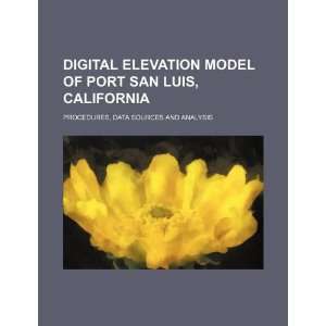 Digital elevation model of Port San Luis, California procedures, data 