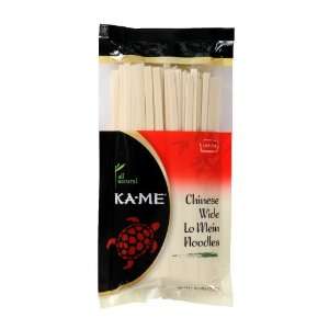 Ka Me Wide Lo Mein Noodles, 8 Ounce Packages (Pack of 12)  
