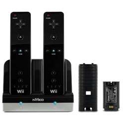 Wii Dual Chargestation (Black)   By Nyko  