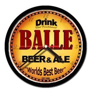  BALLE beer and ale wall clock 
