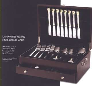 Wallace flatware storage chest fits 140 pieces P PAL #5023682 service 