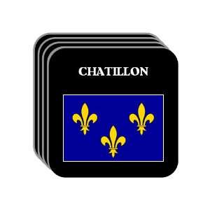  Ile de France   CHATILLON Set of 4 Mini Mousepad 