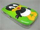 Hard Case Cover For Blackberry Curve 8520 With Black Duck Green Bottom 