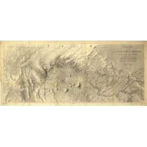  1858 map of Colorado River, Colo Mexico