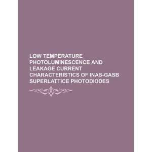  Low temperature photoluminescence and leakage current 