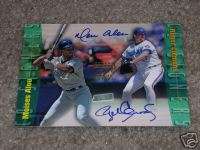 ROGER CLEMENS 1999 Topps SC CoSigners autograph w/Alou  