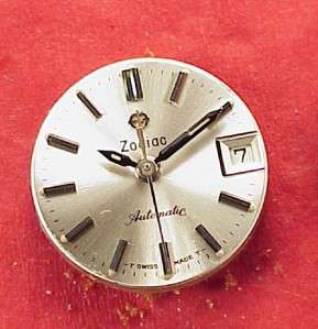 Vintage Zodiac Ladies OLYMPOS Automatic New Old Stock Case Dial Hands 