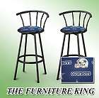   FINISH METAL BACKREST SWIVEL DALLAS COWBOYS NFL FOOTBALL BARSTOOLS