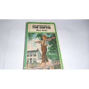    Adventures of Tom Sawyer Mark Twain, Boy On Fence Ocver Art Books