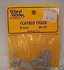 Flatbed Truck N Scale Wheel Works Micro Eng. #131
