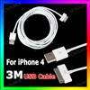 3M 10ft USB Cable Extension Charger For iPhone 4 4S iPod Nano Touch 2G 