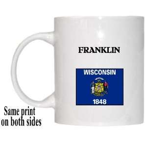    US State Flag   FRANKLIN, Wisconsin (WI) Mug 