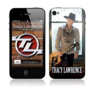   MS TL10133 iPhone 4  Tracy Lawrence  Get Back Up Skin Electronics