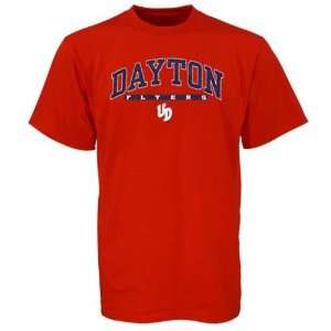  Dayton Flyers Red Mascot Bar T shirt
