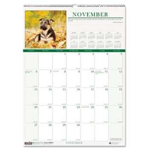  Puppies Monthly Wall Calendar, 12 x 12, 2012 Electronics