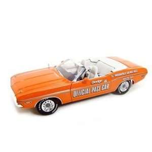   1971 Dodge Challenger Indy Pace Car 118 Diecast Model Toys & Games