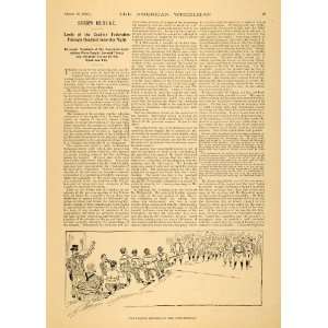  1896 Article Cyclist Federation Armstrong Bill Potter Tug 