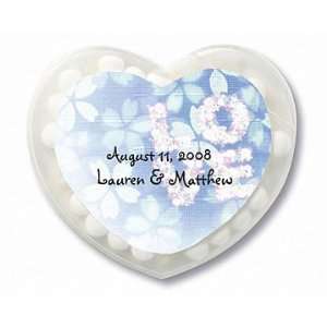  Wedding Favors Spring Love Theme Personalized Heart Shaped 