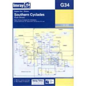 Southern Cyclades (Imray Chart G034) Imray 9781846230189  
