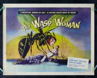 WASP WOMAN * ORIGINAL MOVIE POSTER 1959 SCI FI ROLLED  