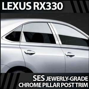  2003 2009 Lexus RX330 6pc. SES Chrome Pillar Trim Covers 