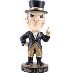  Wake Forest Demon Deacons Team Mascot Bobble Head Doll 