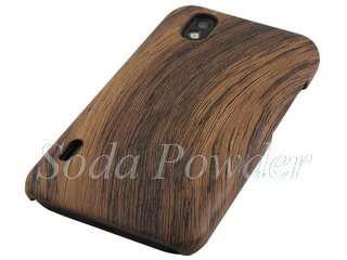 Hard Back Case for LG Optimus Black P970 (Brown Wood S)  
