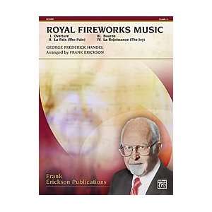  Royal Fireworks Music Conductor Score & Parts Sports 