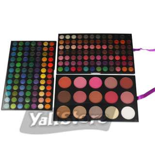 183 Colors Makeup Palette Collection 168 Colors Shining Eyeshadow + 15 