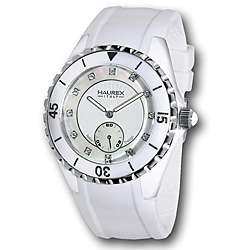 Haurex Italy Womens Riviera White Mother of Pearl Dial Watch 
